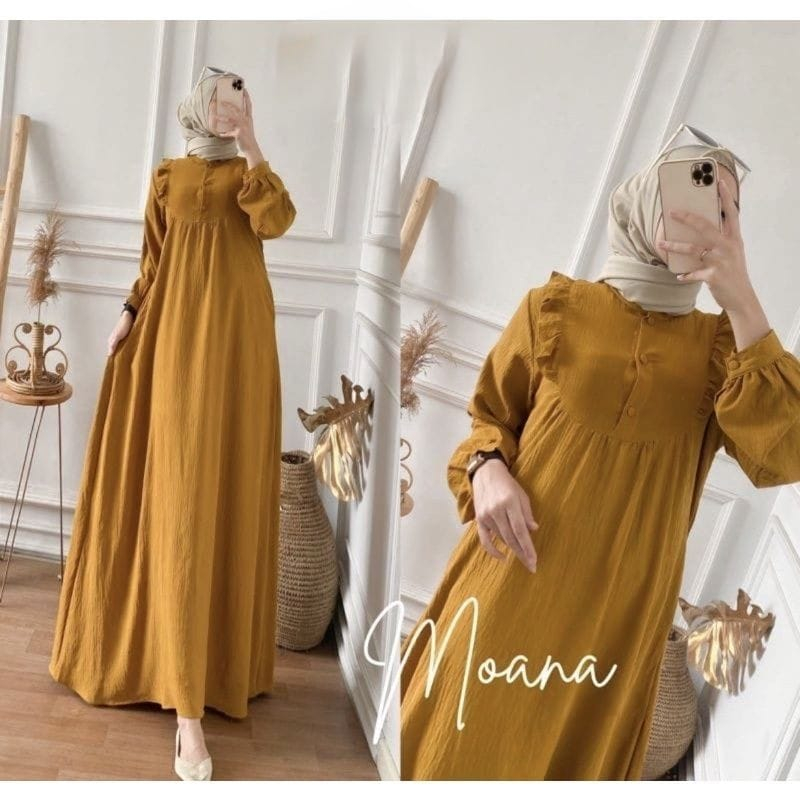 MOANA DRESS ( SR 0015 ) DRESS MAXY KATUN RAYON