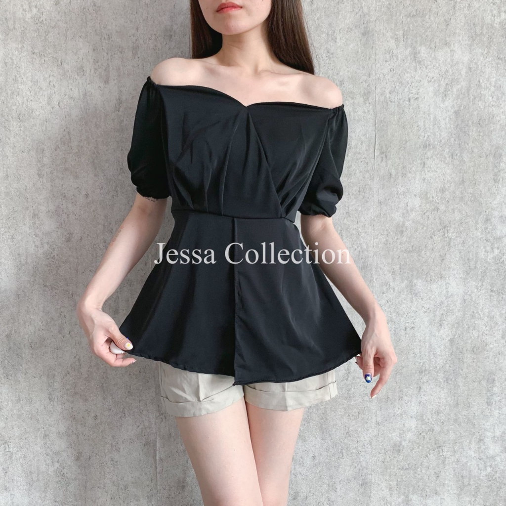 Premium Arnoly Offshoulder Top TH 899 POLYESTER