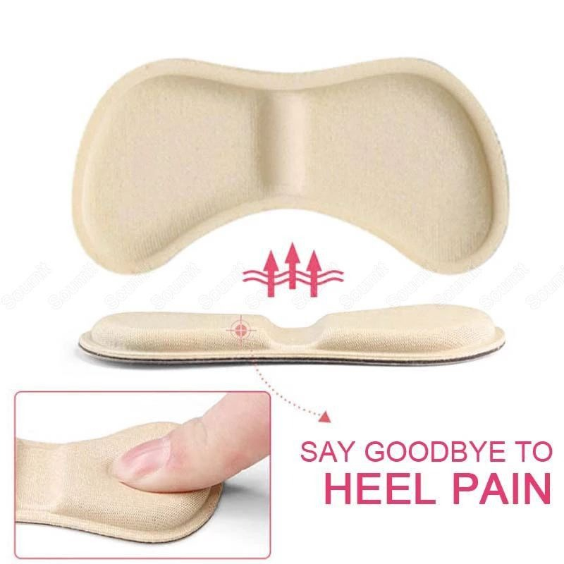 Insole Sepatu Wanita Tumit Sol Sepatu Sepasang Anti Lecet Luka Bantalan Sepatu High Heels INSOLE BUSA TUMIT BELAKANG ALAS KAKI SEPATU SOE CUSHION BANTALAN PELINDUNG HELL PROTECTOR