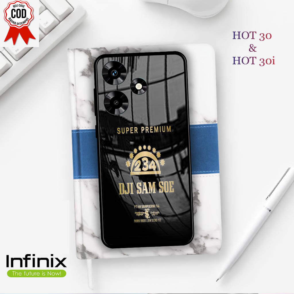 Softcase Kaca INFINIX HOT 30 &amp; 30i  - Case Handphone INFINIX HOT 30 &amp; 30i [T11]