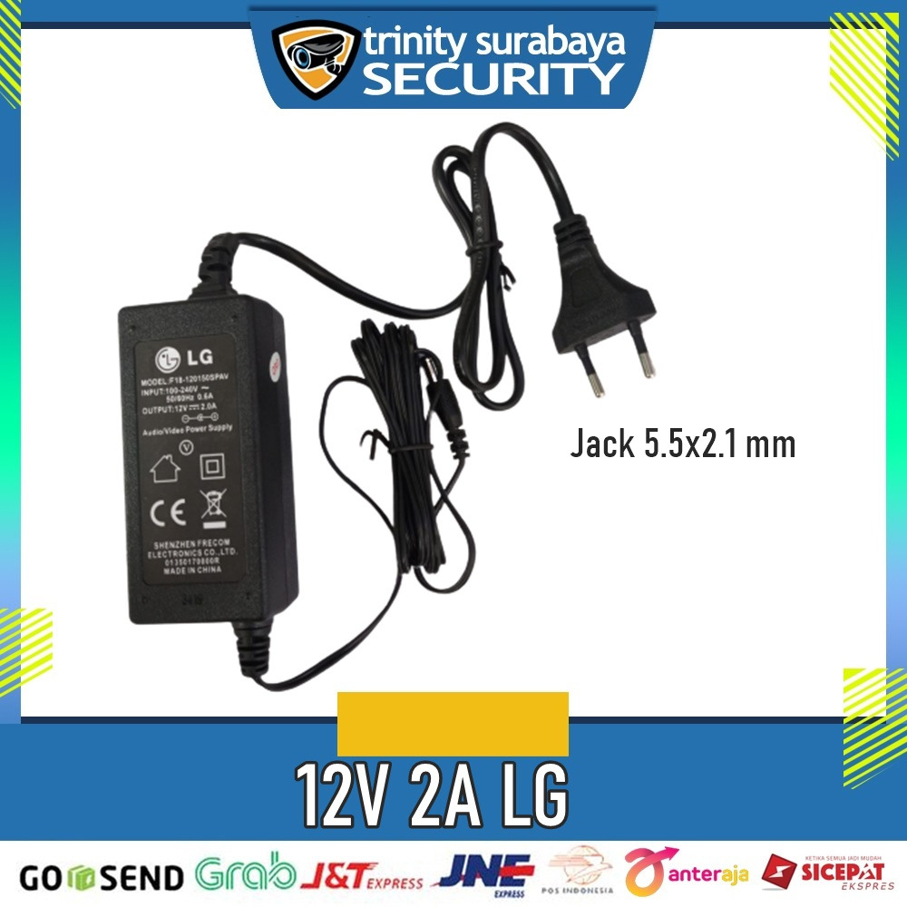 Adaptor CCTV 12V 2A LG