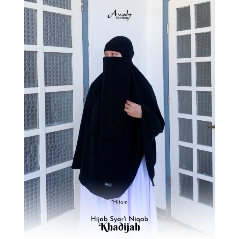 HIJAB SYAR'I NIQOB KHADIJAH BY AWALY