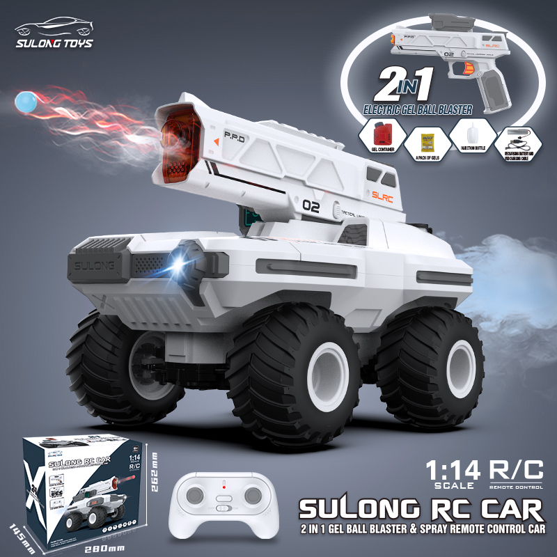 Tank Fight Mainan Anak Mobil Sensor Tangan bisa Menembak Sulong RC Car 2in1