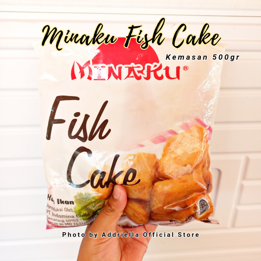 

ADDRIELLA Minaku Fish Cake 500gr | Minaku/Frozenfood/Frozenfood Murah