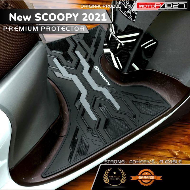 Karpet Scoopy 2021 2022 Pijakan kaki karet Scoopy 2021 2022 Stepfloor Honda Scoopy 2021 2022