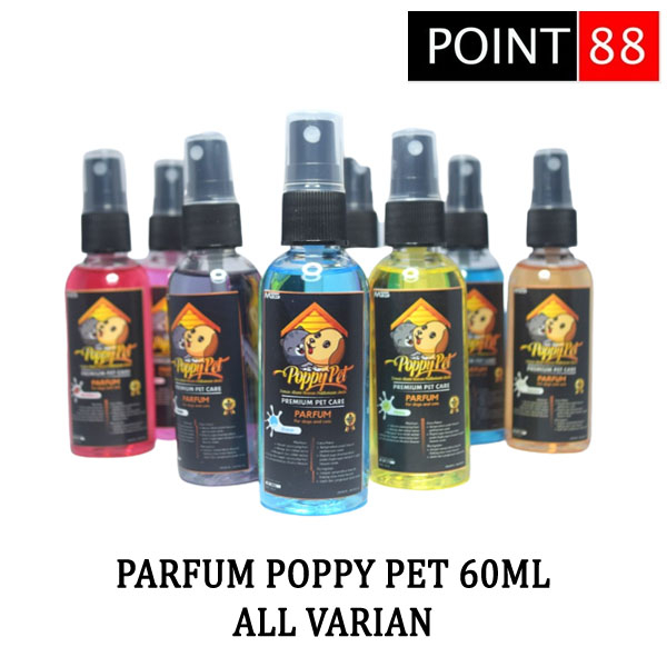 Parfum Kucing &amp; Anjing POPPY PET Wangi Premium Pet care 60ml