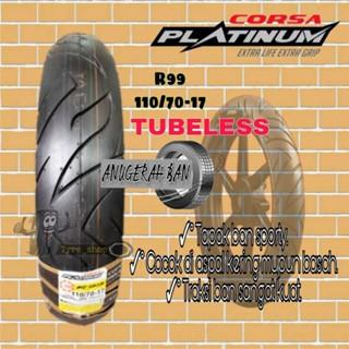 Ban Luar Corsa Platinum  110 -70 -17 ring 17 R99 - R 99 racing supermoto compound