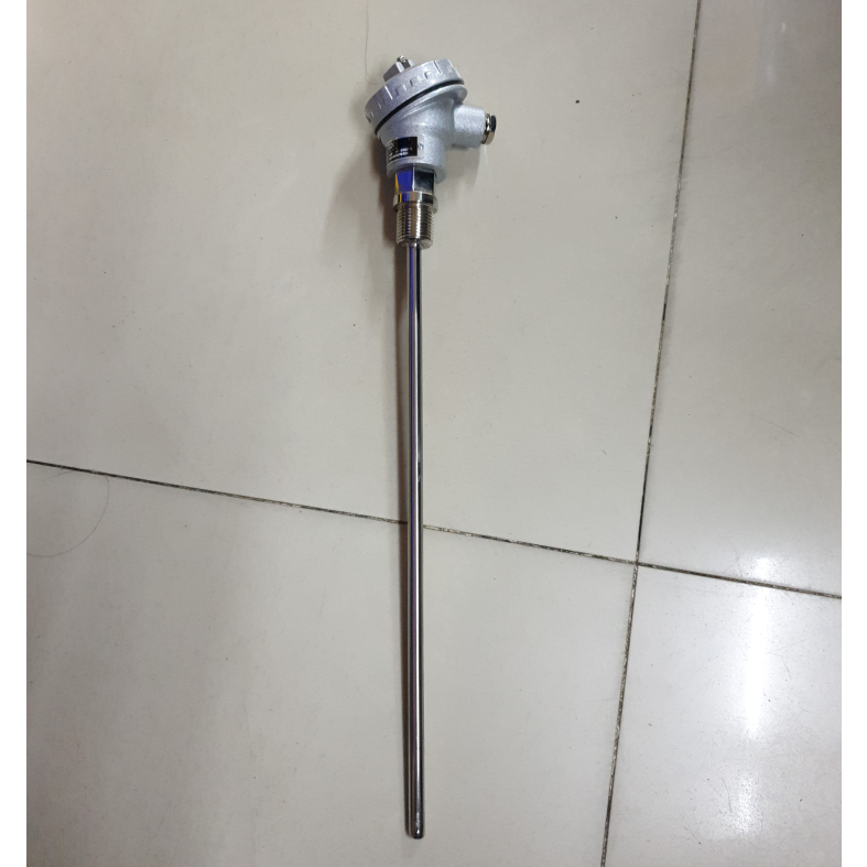 best seller sensor panas thermocouple PT100 KSE 8X300mm drat 1/2" pvc