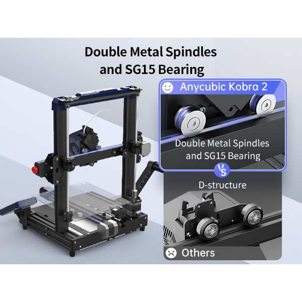 3D Printer Anycubic Kobra 2 Dual Drive High Speed Autolevel