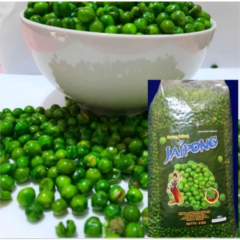 

KACANG KAPRI Kacang POLONG ijo / kacang polong isi 250 GR produk jaipong//cemilan santai//makanan ringan//harga grosir