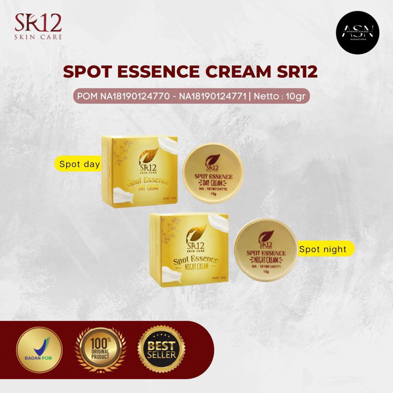 SPOT ESSENCE SR12 DEBS BJM / MEMUDARKAN FLEK HITAM / MENYAMARKAN BEKAS JERAWAT