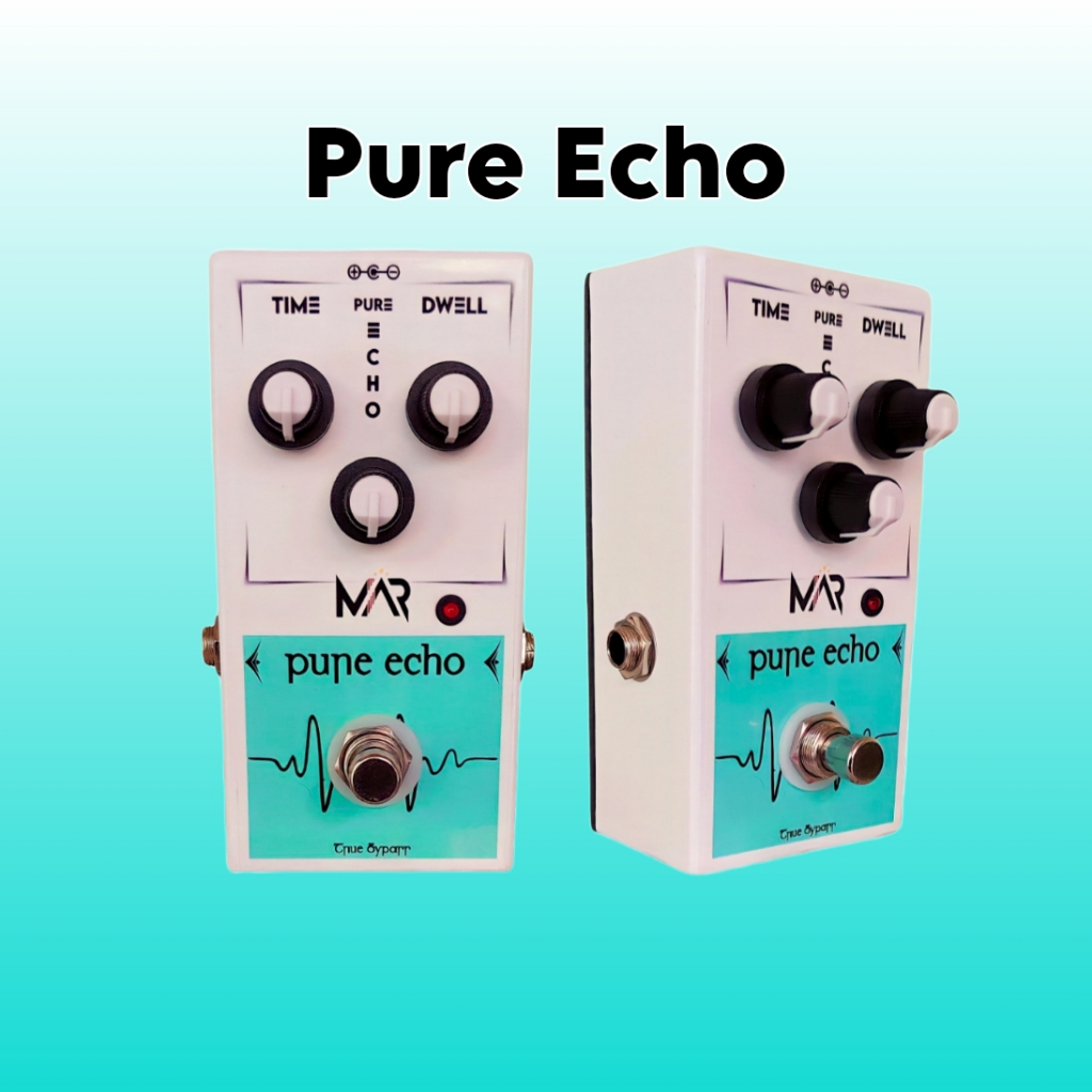 Efek Gitar Pure ECHO Pedal Effect Guitar,Bass,Vocal,Biola,Suling Dll by MAR