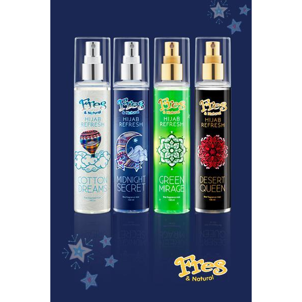 Fres &amp; Natural Spray Cologne Hijab All Varian