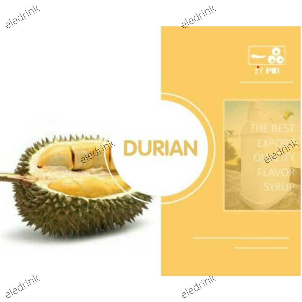 

Khusus GRAB/GOSEND | ITPIN 2.5kg Syrup Durian Flavour Premium | Rasa Durian