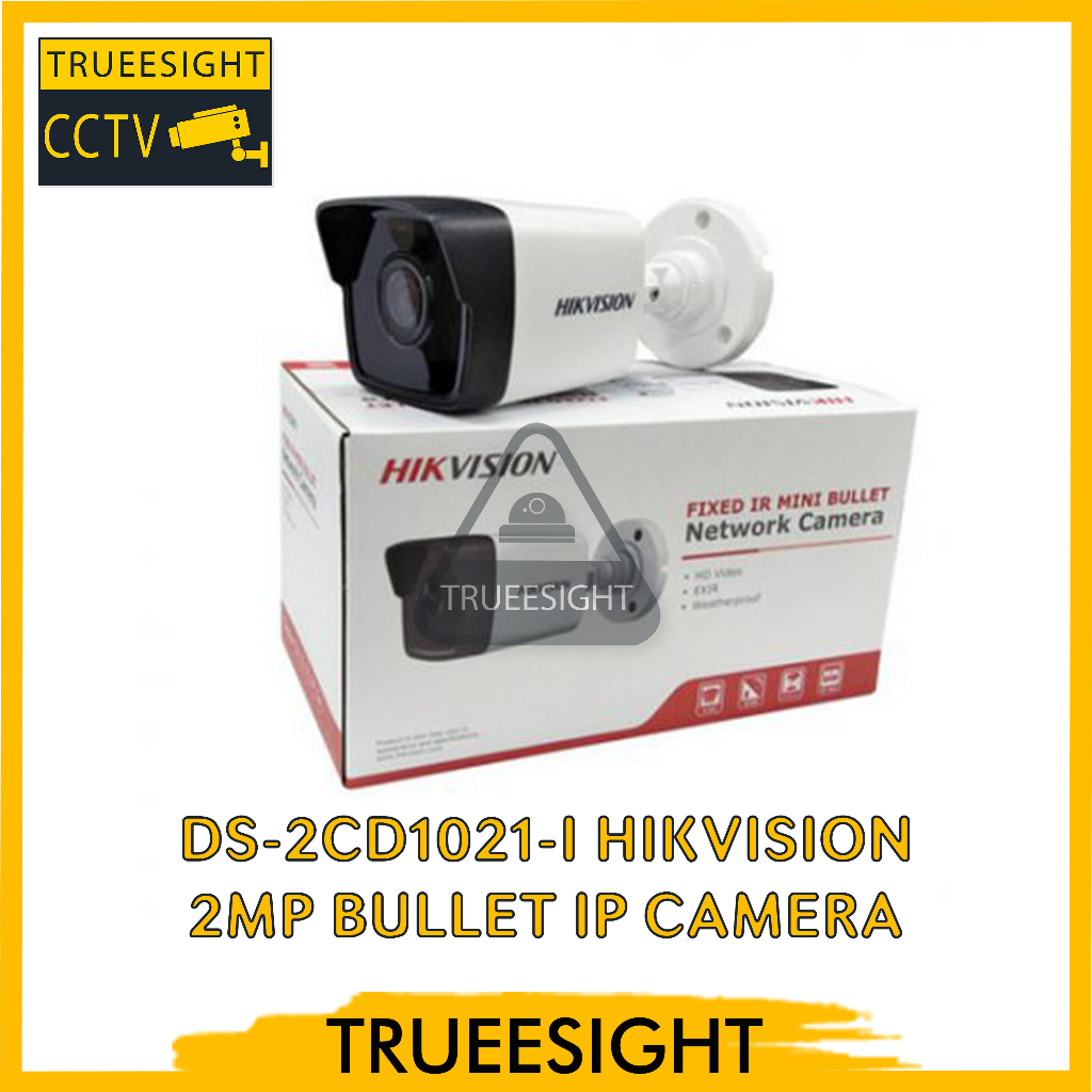 DS-2CD1021-I HIKVISION Ip Camera 2MP Outdoor POE