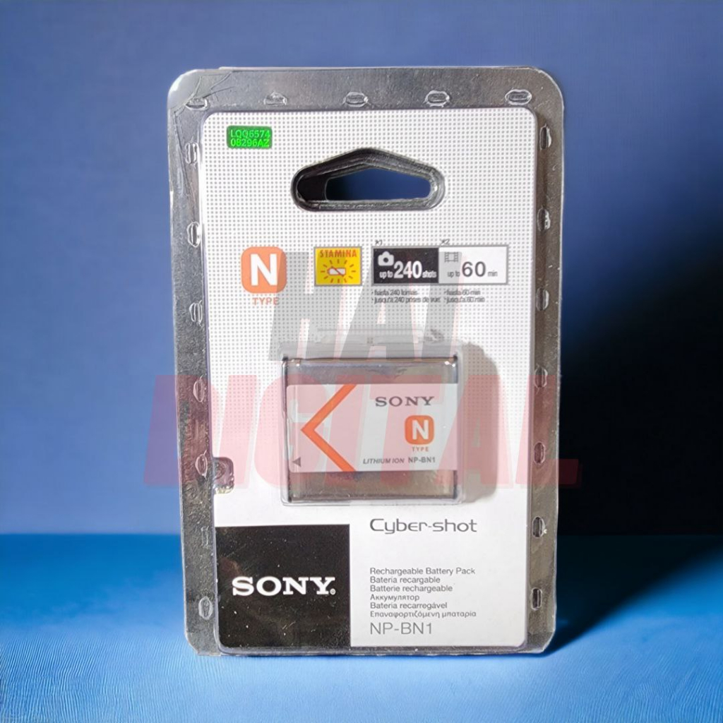 BATERAI / BATERAI KAMERA SONY NP-BN1 / NPBN1 / NP BN 1 / NPBN 1 ORIGINAL TAFFWARE PABRIK NEW