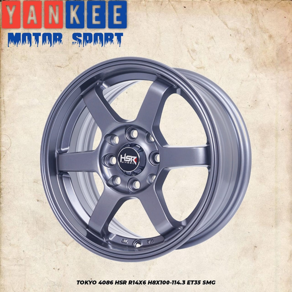 Velg Mobil Agya Ayla Ring 14 HSR TOKYO