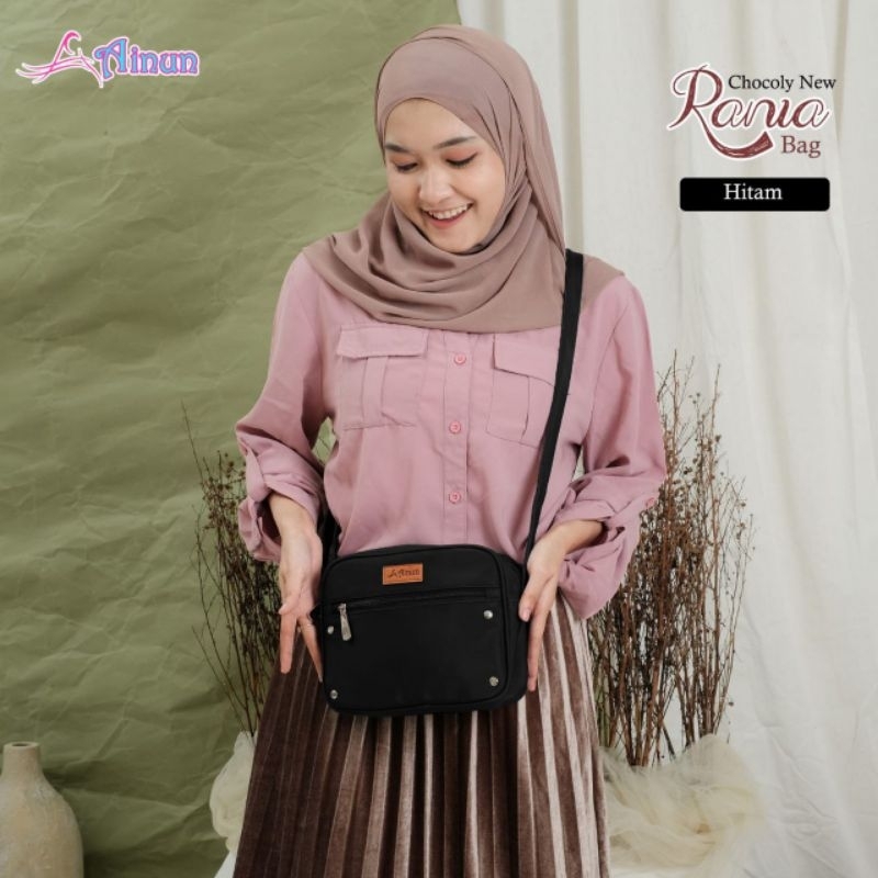 RANIA BAG BY AINUN TAS WANITA MURAH BAHAN CHOCOLY