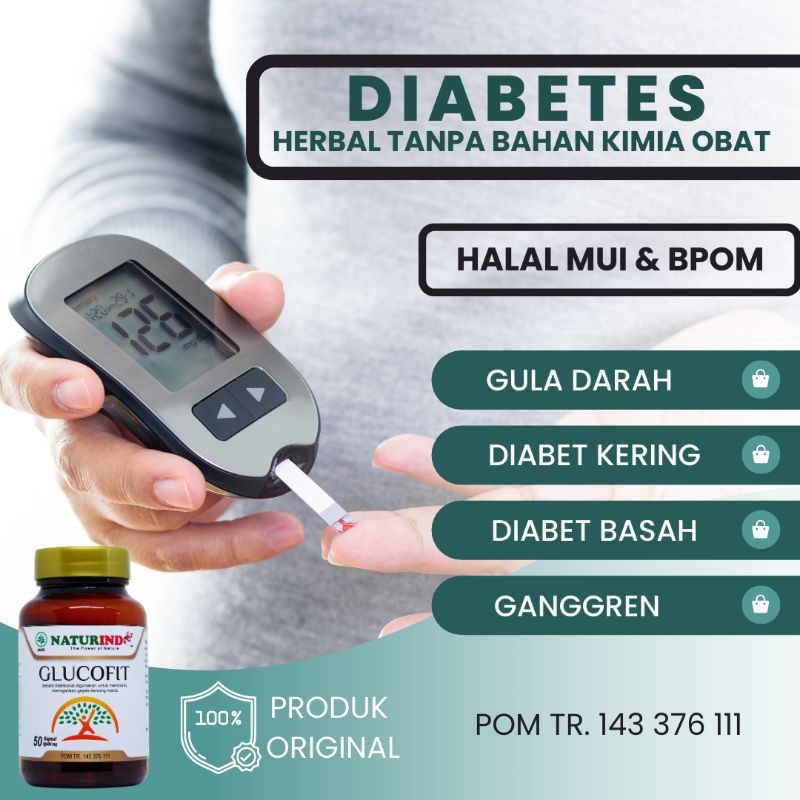 Obat Diabetes Penurun Gula Darah Ampuh Diabet Kering dan Basah