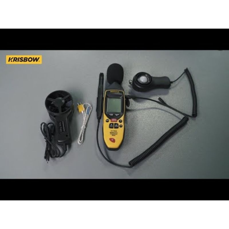 KRISBOW ENVIRONMENT METER  5 IN 1 PRO