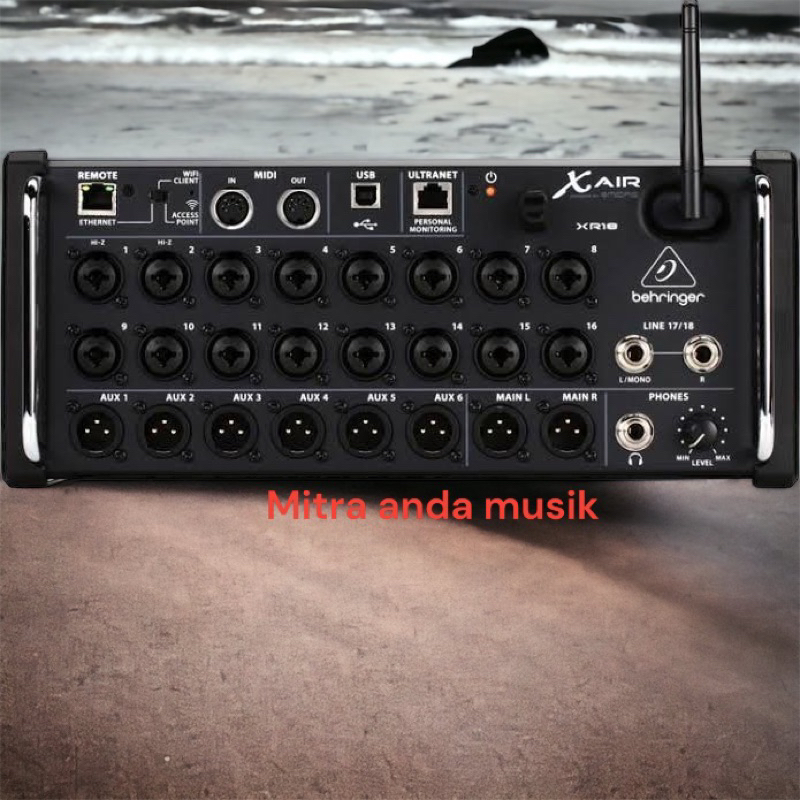 mixer digital behringer xair18 x air18 xair 18 x air 18 rackmount
