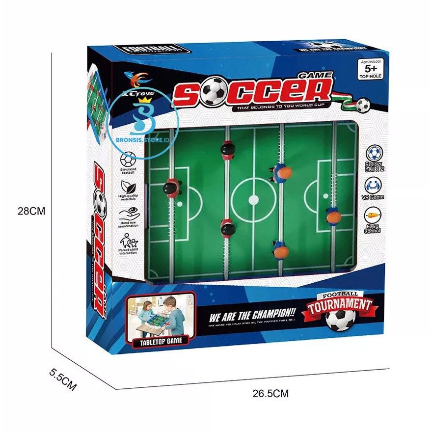 Mainan Anak GAME SOCCER Sepak Bola Mini Battle Games Board Tabletop