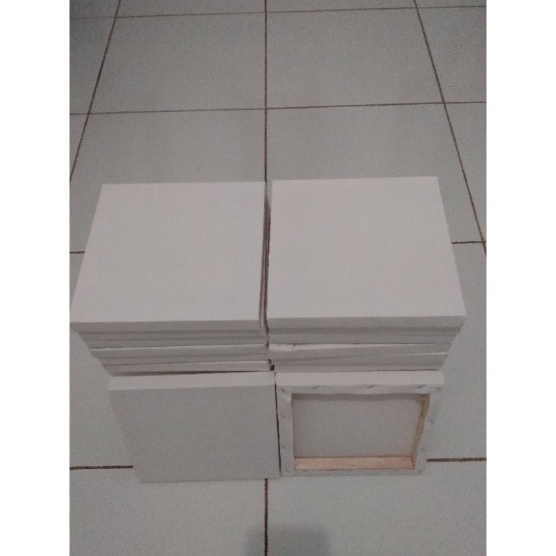 Canvas 10 x 10 - Kanvas lukis mini termurah 10x10cm