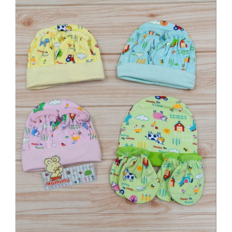 TOPI SET+ STK/SARUNG TANGAN + TOPI
