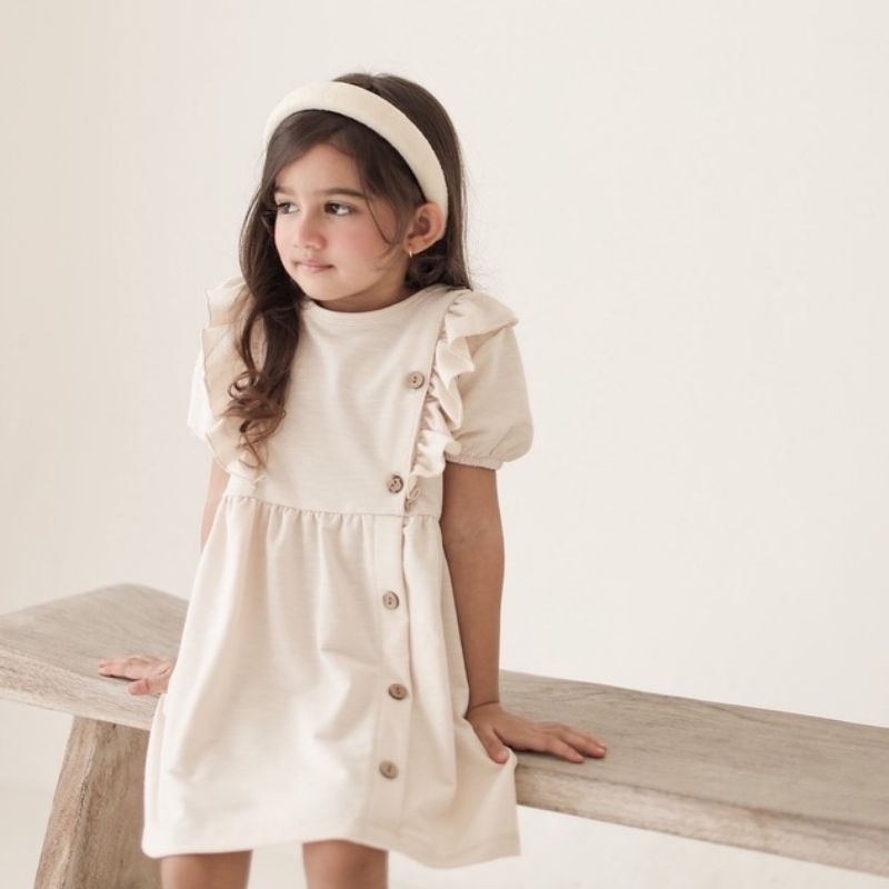 BELL&amp;BO - DIORA DRESS BELL N BO - DRESS ANAK PEREMPUAN - BAJU ANAK - DRESS ANAK BELL&amp;BO