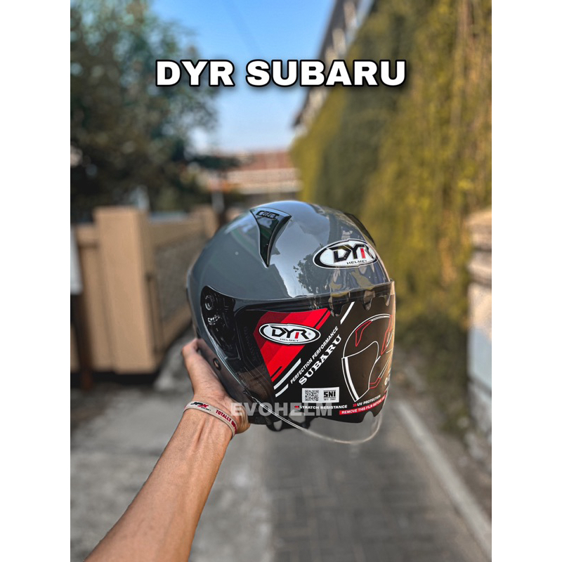 HELM KYOTO DYR SUBARU ORIGINAL - HELM HALF FACE