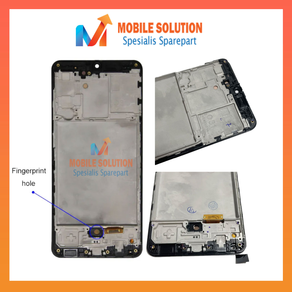 Grosir LCD Samsung A31 ORIGINAL 100% Include Frame Fullset Touchscreen Garansi 1 Bulan + Packing / Bubbel