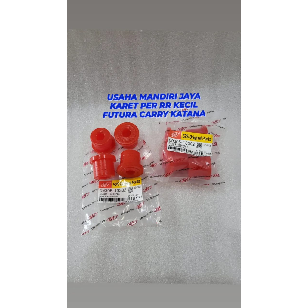 KARET PER BELAKANG KECIL SILICON MERAH FUTURA CARRY KATANA HARGA 1PC