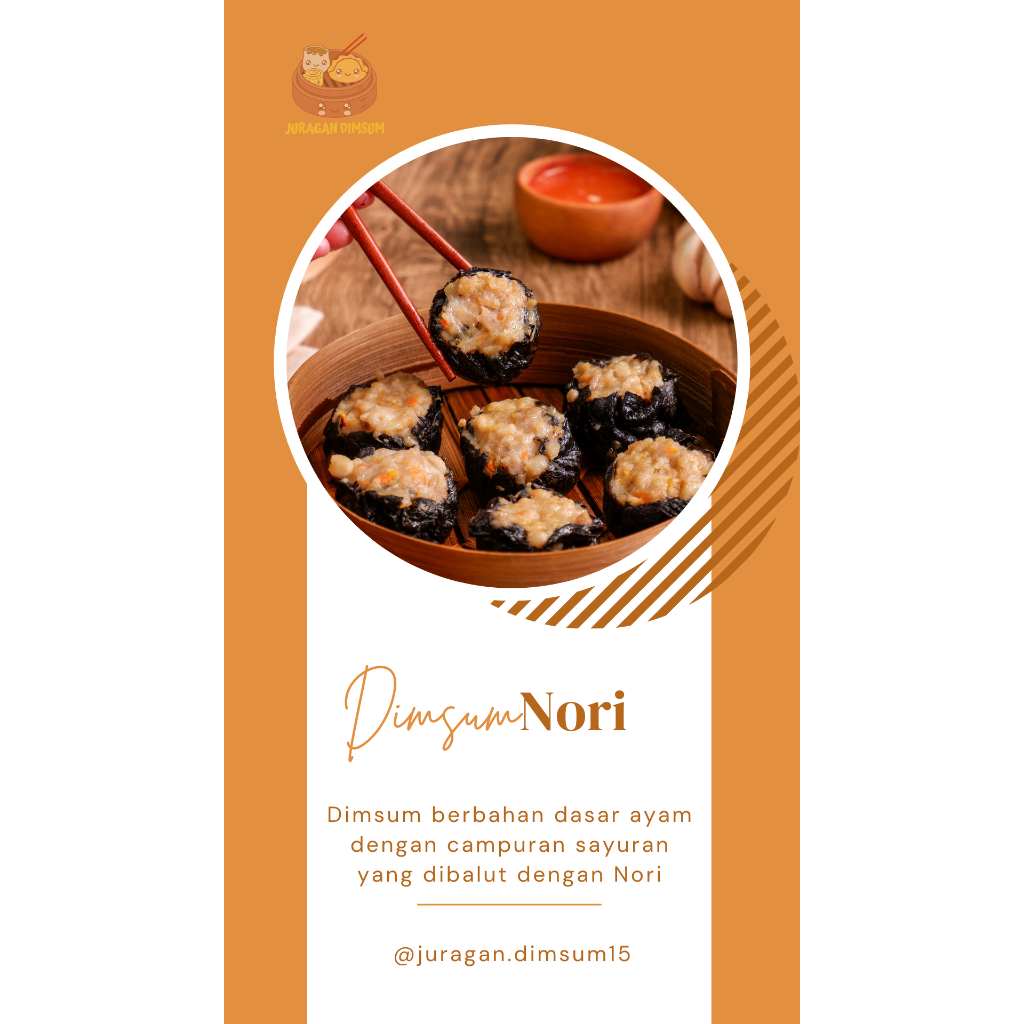 

Dimsum Nori 50 pcs