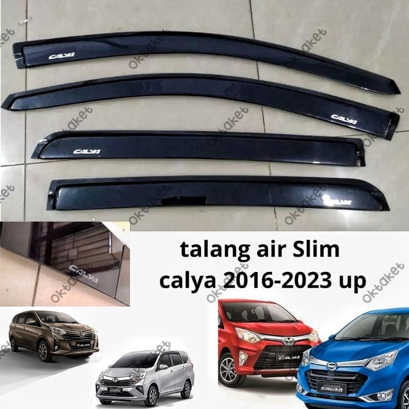 talang air Toyota Calya Sigra  2016 2019 2023  slim hitam