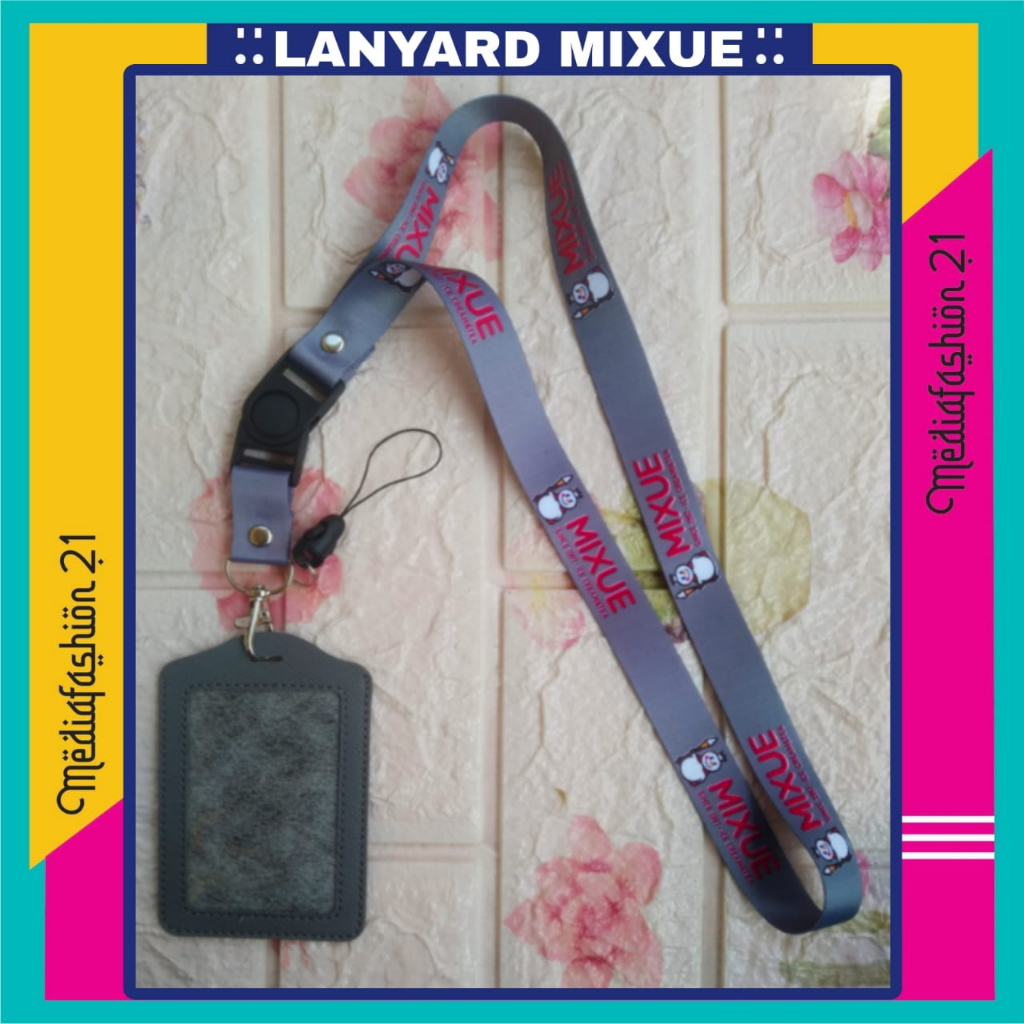 

Lanyard ID Card / Tali Gantungan ID Card MIXUE - Free Strap ID, HP/Flashdisk