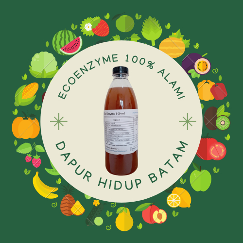 

(Batam only) 1 Botol Eco Enzyme GMT F2 500 ml, Ecoenzyme, Eco Enzym, Pupuk Organik, Pembersih organik
