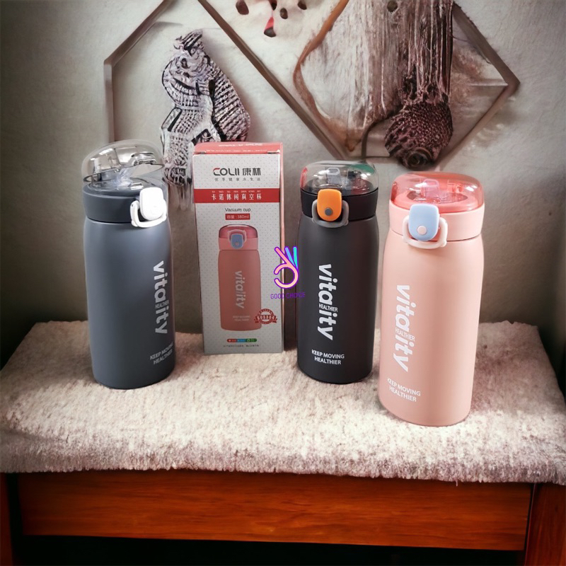 Termos Stainless KLA-166 / Termos Air Panas Thermos Air Panas Stainless SUS 304 Termos Mini Termos P