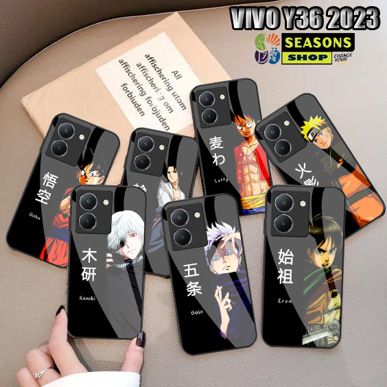 Softcase glass Case Vivo Y36 - Softcase Vivo Y36 2023 Terbaru - Softcase Kaca Vivo Y36 - Softcase Gl