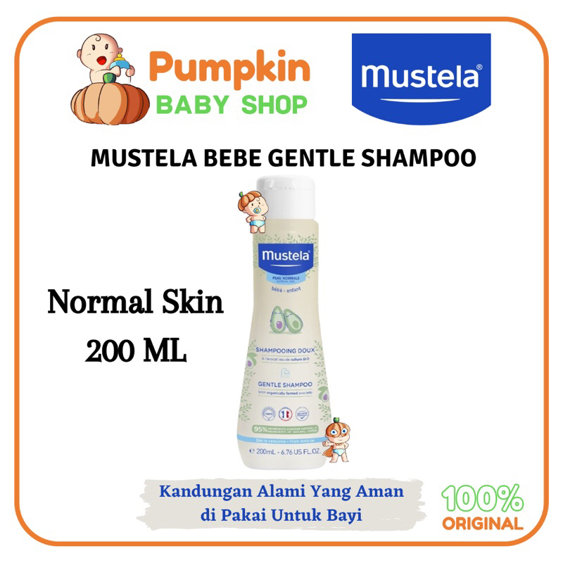 MUSTELA Bebe Gentle Shampoo 200ml