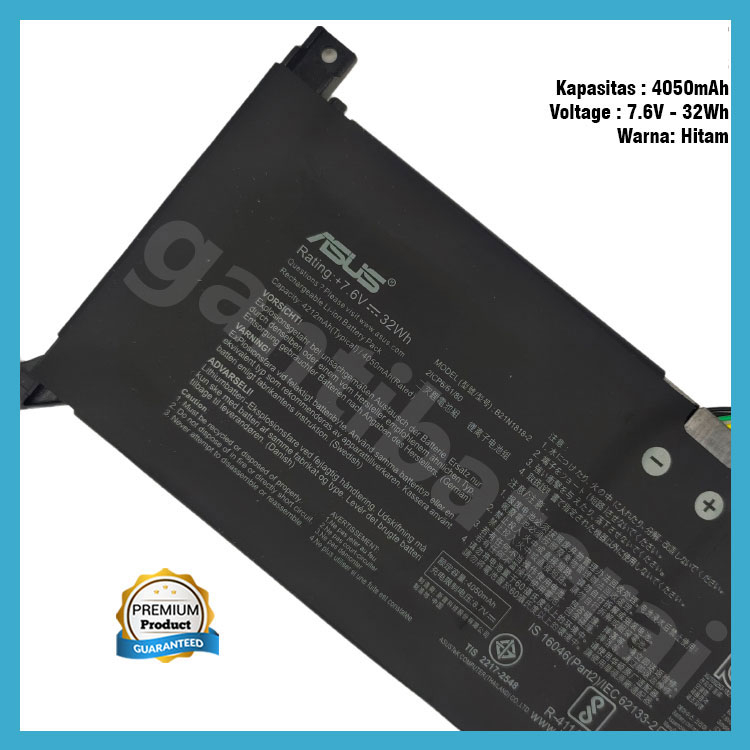 Original Baterai Asus A409 A409MA A409UJ A409JA A409JB A409JP A409FJ