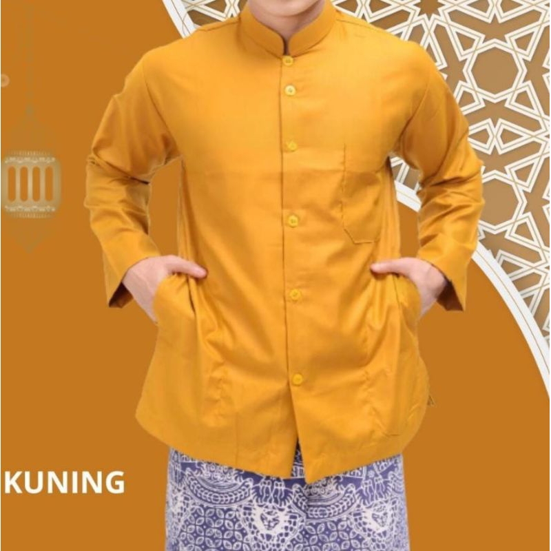 koko pria saku samping/ibrahim collection