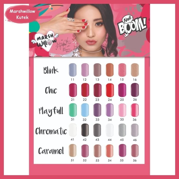 Marshwillow Kutek Nail Boom Playfull Series (set) by Natasha Wilona