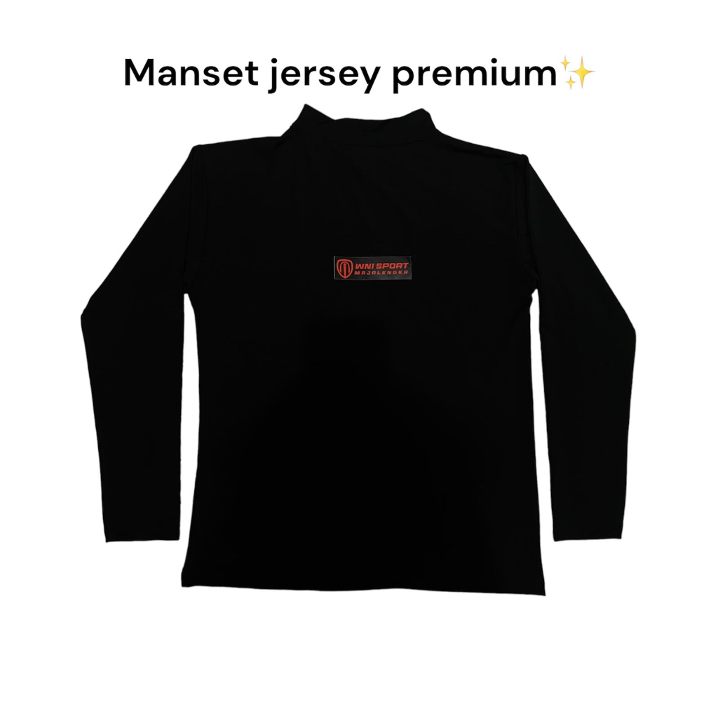 MANSET BAJU PANJANG BAHAN JERSEY PREMIUM