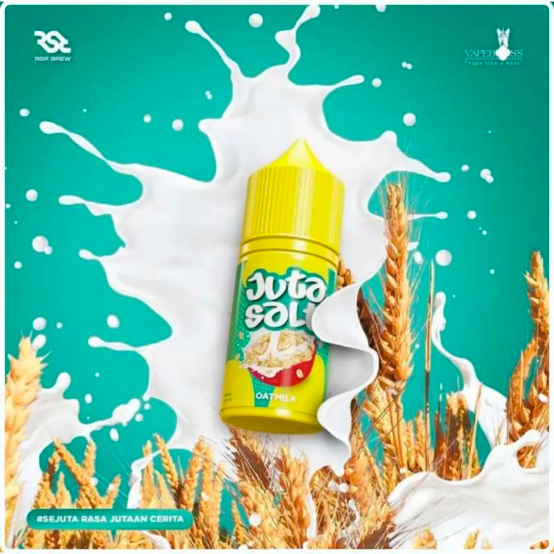 LIQUID 30ML JUTA SALT OAT MILK 12MG 30MG