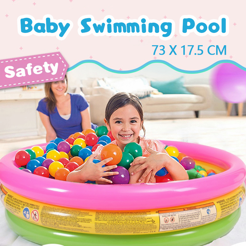 Kolam Renang Anak Bayi Pelangi Mandi Bola / Baby Swimming Pool