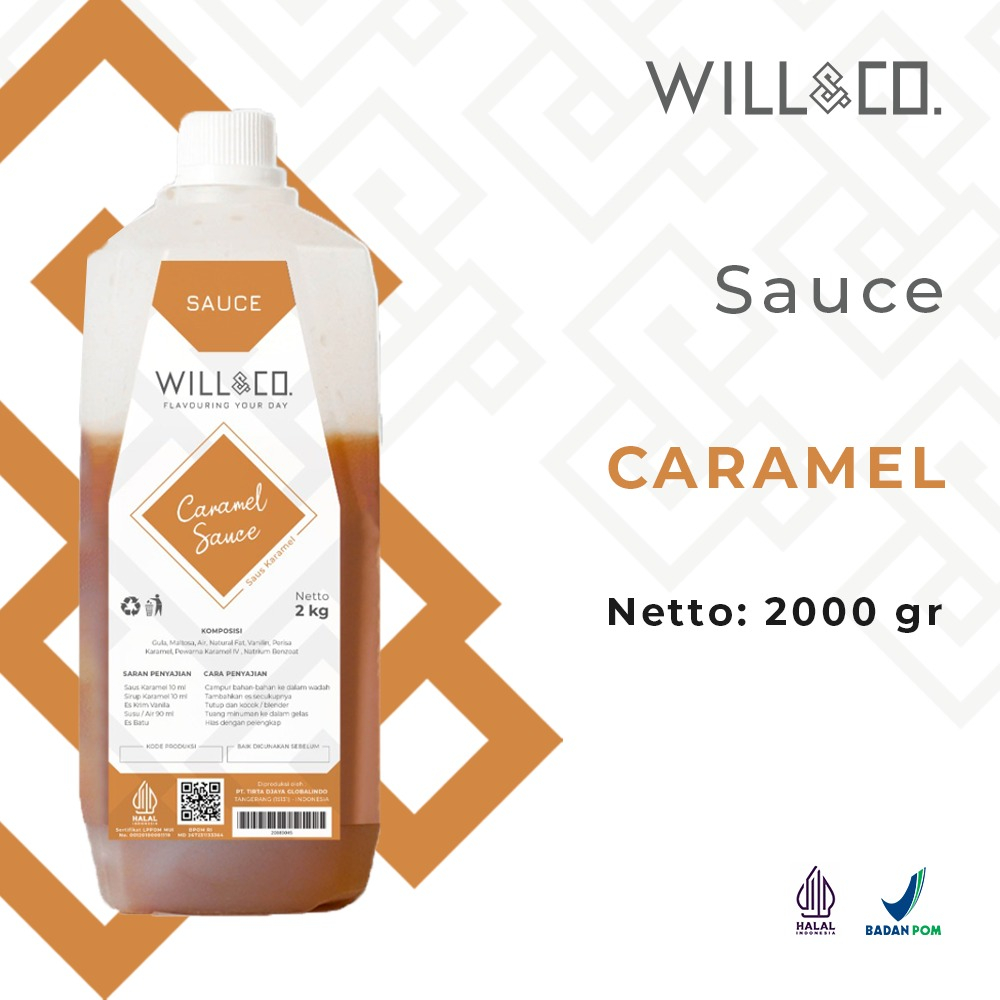 

Sauce Caramel WillnCo 2L