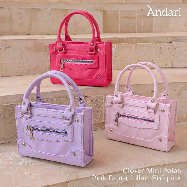 Tas Handbag Sling Wanita Model Terbaru Oktober 2022 Anti Import Local Pride CLOVER Bag Original by Andari