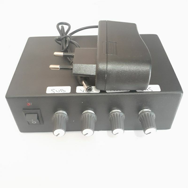 TONE CONTROL SUBWOOFER 12V DENGAN PENGATURAN TREBLE & BASS