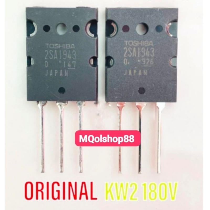 Transistor tr Toshiba asli A1943-C5200, A1945-C5200 Japan ORI