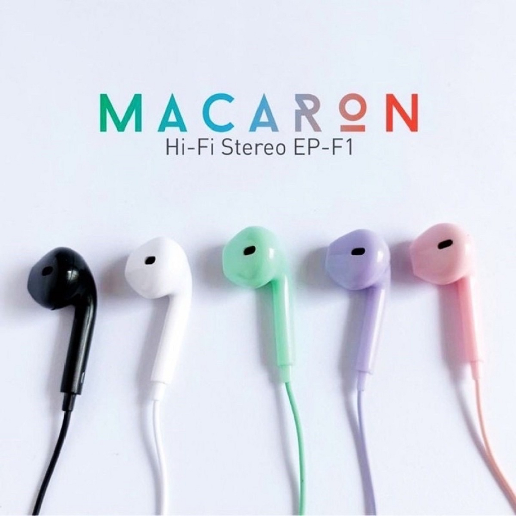 U20 Handsfree / Headset / Earphone glossy macaron